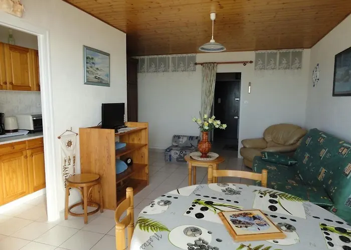 דירה Confortable 4 Pers, Pres De La Plage, Parking, Animaux Admis - Fr-1-777-21 סן ז'אן דה מון